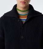 Dries Van Noten Ribbed-knit wool sweater