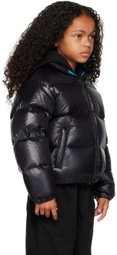 SUNDAY DONUT CLUB® Kids Black Puffa Down Jacket