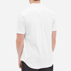 Polo Ralph Lauren Men's Short Sleeve Pique Button Down Shirt in White