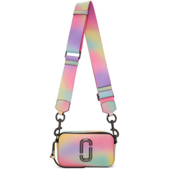 Marc Jacobs Multicolor Small Airbrush Snapshot Camera Bag Marc Jacobs