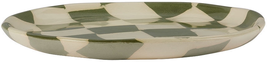 Henry Holland Studio Green & White Check Side Plate