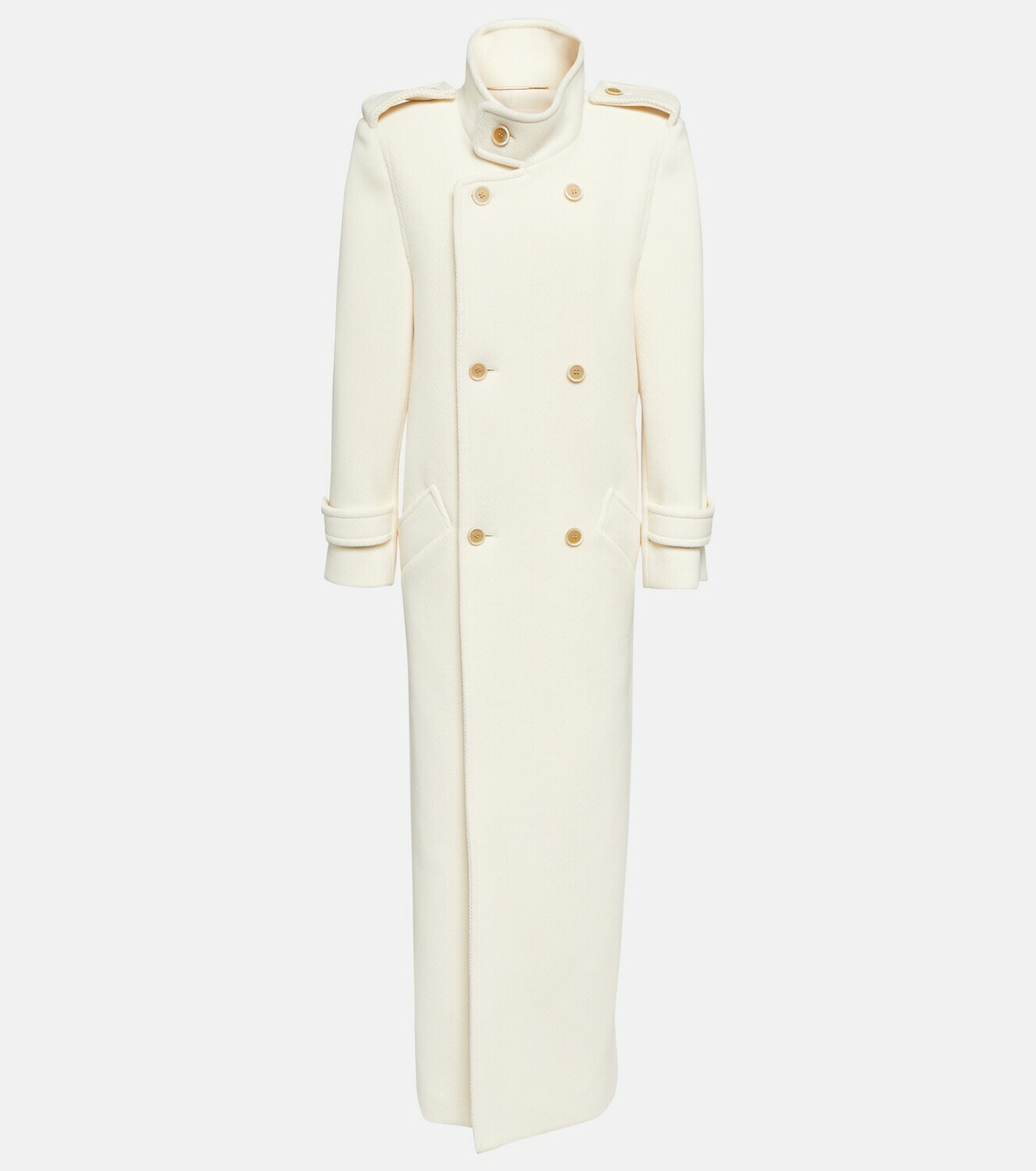 【SAINT LAURENT】CLASSIC WOOL COAT Yves Saint Laurent