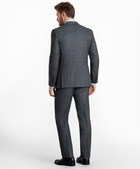 Brooks Brothers Men's Regent Fit Glen Plaid 1818 Suit | Grey