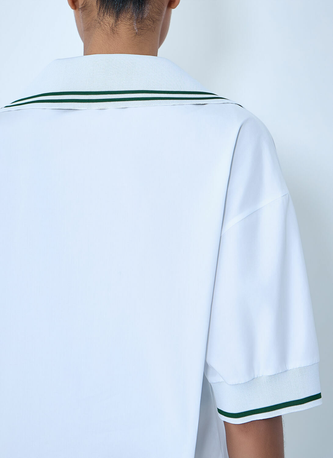 Lacoste Wide-Collar Cotton Shirt