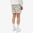 Represent Men's Floral Short in White