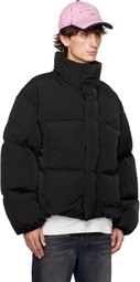 Acne Studios Black Puffer Down Jacket