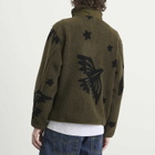 Pendleton Men's Jacquard Fleece Jacket in Star Bird
