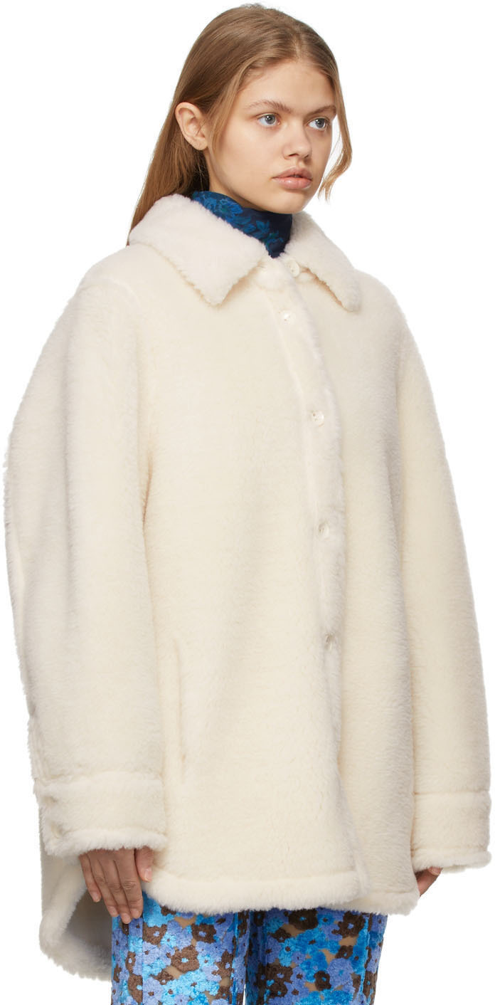 Stand Studio White Veron Jacket