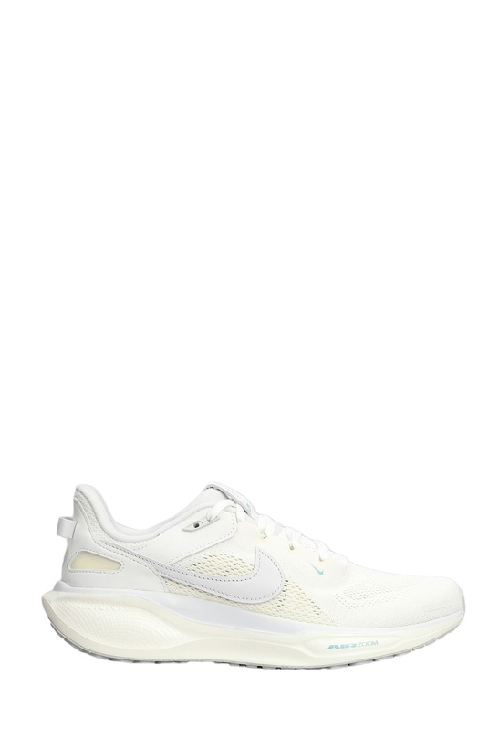 Photo: Nike Air Zoom Pegasus 41 Sneakers In White Leather And Fabric