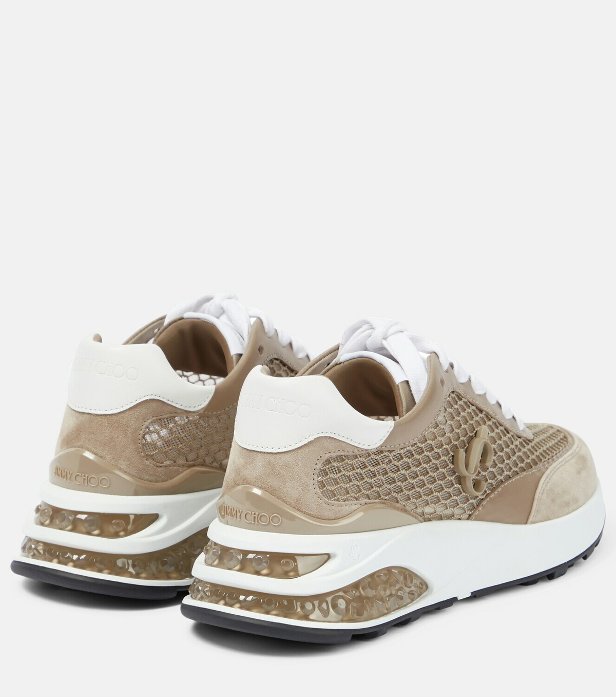 70%オフセールJIMMY CHOO FENIX LOS F CANVAS SNEAKERS 3CLORS Jimmy Choo Fenix Low/f in White | Lyst