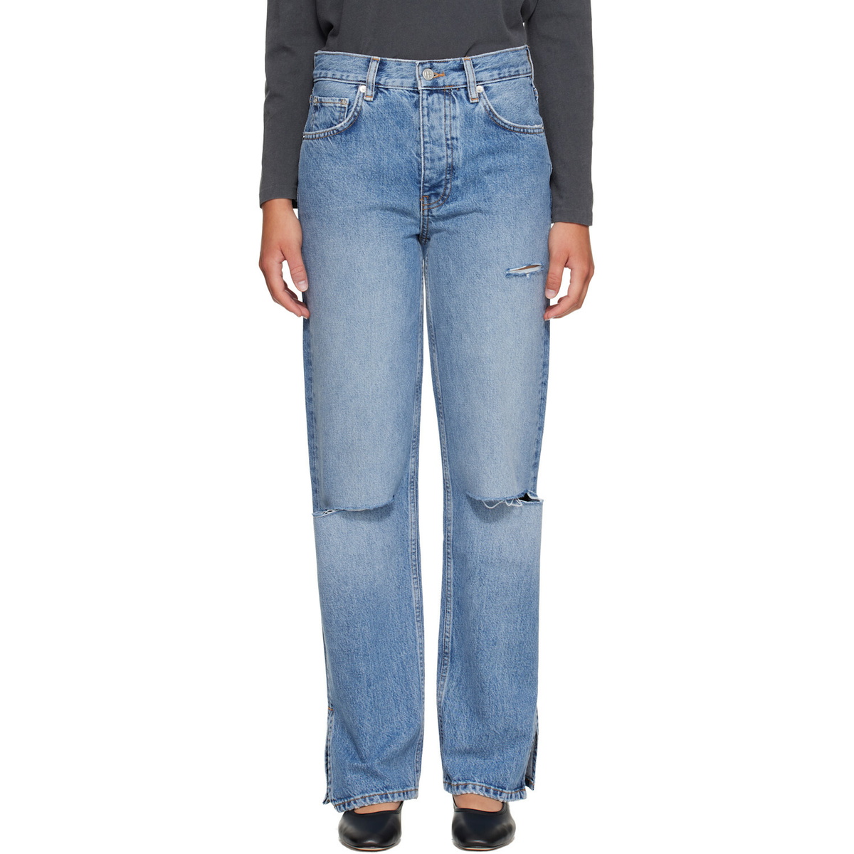 ANINE BING Blue Roy 31 Jeans
