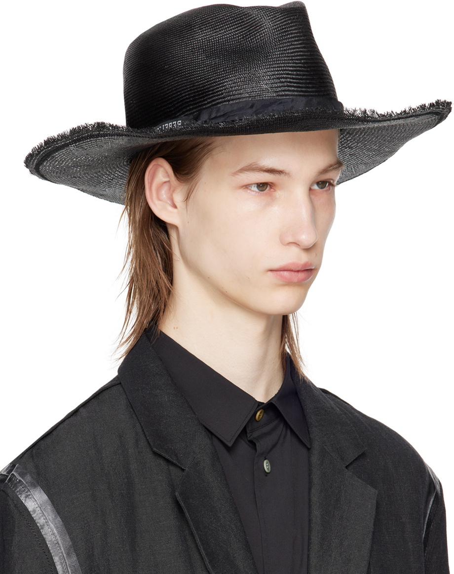 UNDERCOVER Black Kijima Takayuki Edition Panama Hat Undercover
