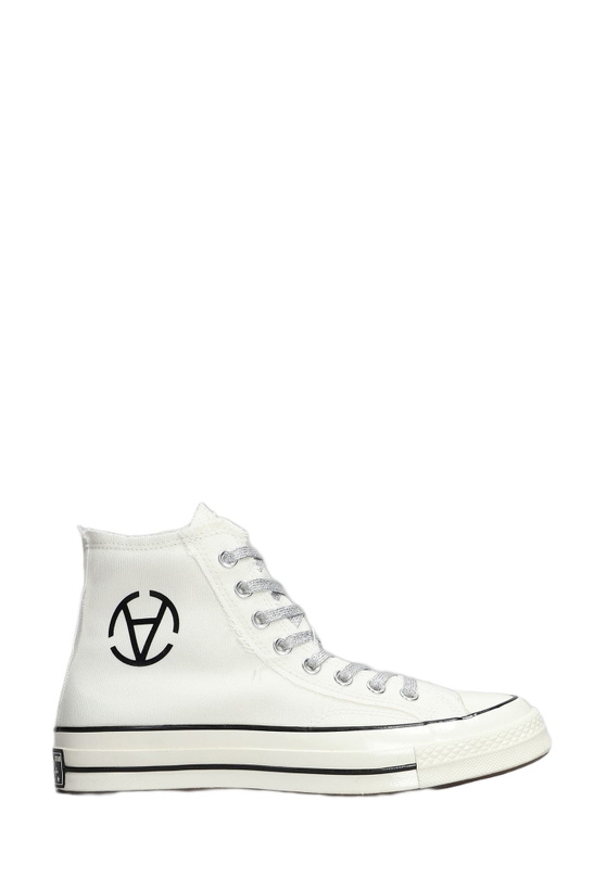 Photo: Converse Chuck 70 Sneakers In White Canvas