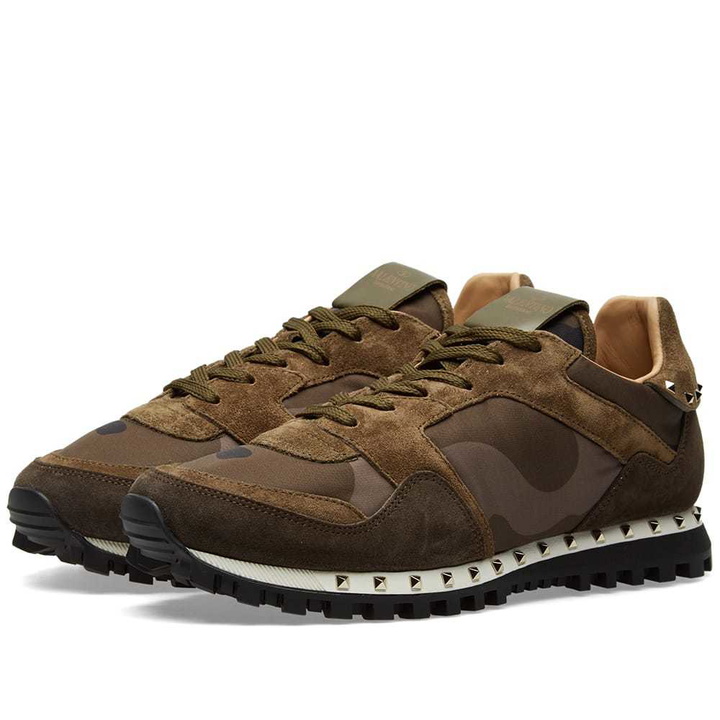 Photo: Valentino Stud Sole Rockrunner Sneaker