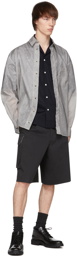 UNIFORME Grey Oversized ECONYL® Shirt
