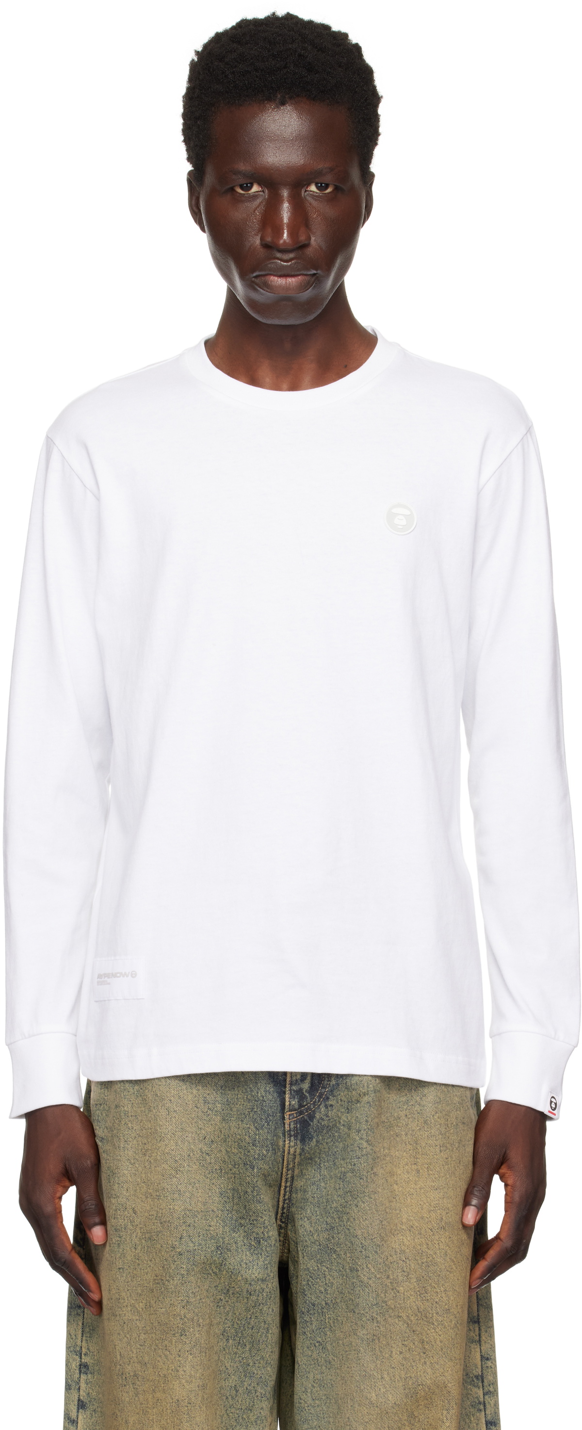 AAPE by A Bathing Ape White 