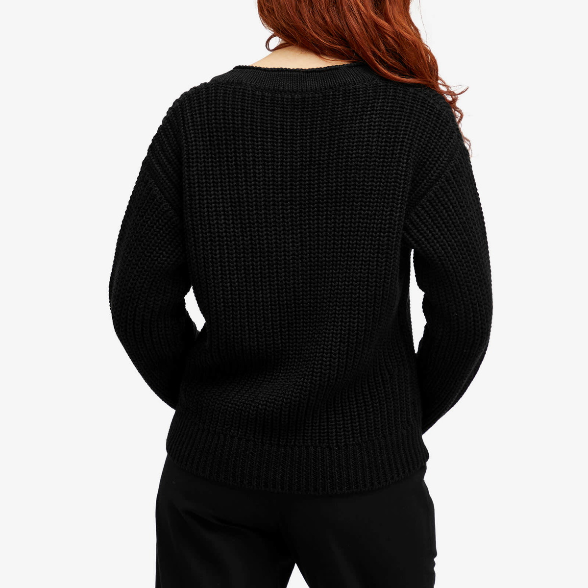 Faithfull The Brand Women's Barbaine Knit Jumper in Charcoal