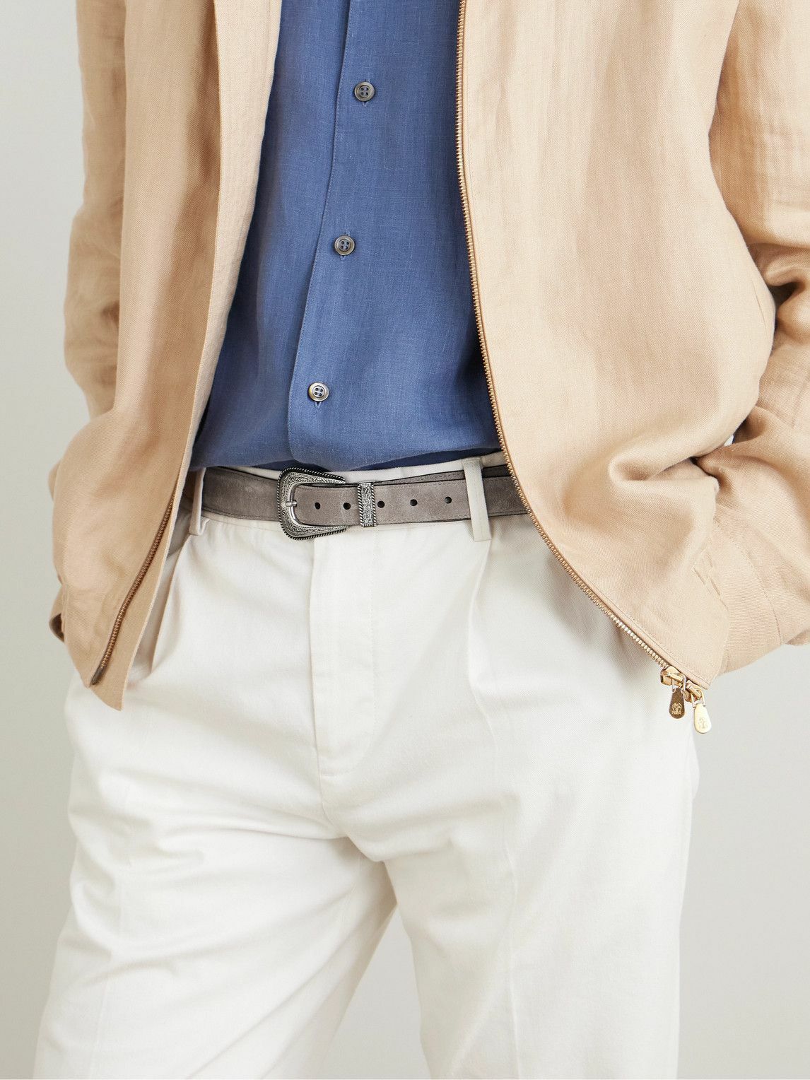 brunello cucinelli men's belt
