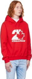 Dsquared2 Red Cool Hoodie