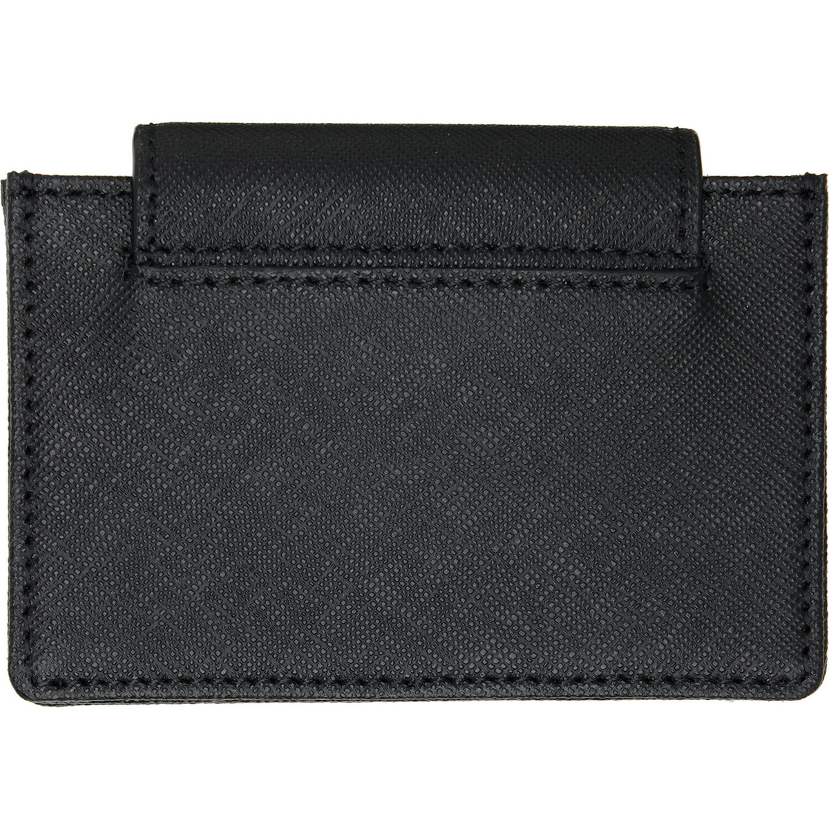 Vivienne Westwood Black Flap Orb Card Holder