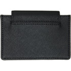 Vivienne Westwood Black Flap Orb Card Holder
