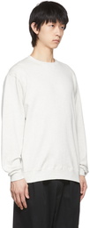 BEAMS PLUS Grey Cotton Sweatshirt