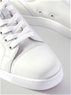 Christian Louboutin - Louis Junior Leather Sneakers - White