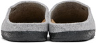 Birkenstock Gray Narrow Zermatt Slippers
