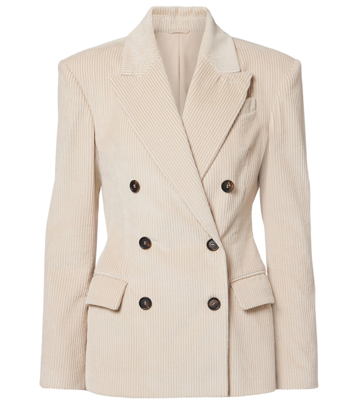 Photo: Brunello Cucinelli Cotton corduroy blazer