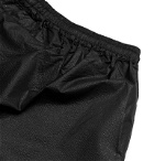 AFFIX - Logo-Print Textured-Nylon Shorts - Black