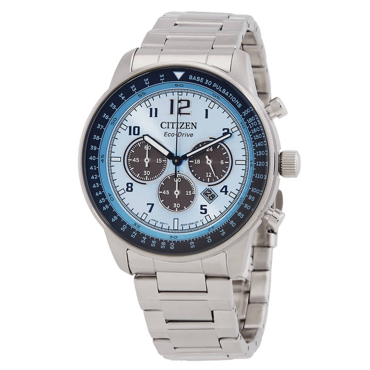 Photo: Citizen Chronograph Blue Dial Mens Watch CA4500-83M