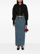 GAUGE81 Black Tabora Cropped Bomber Jacket