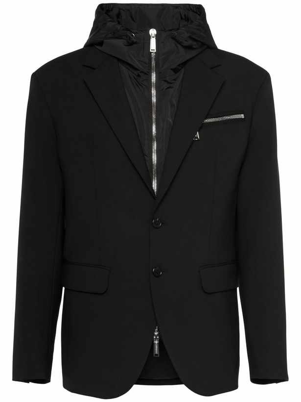 Photo: DSQUARED2 Hooded Urban Blazer