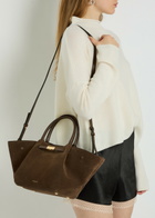 Demellier The Midi New York Suede Tote bag - Brown - One Size