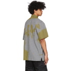 Ottolinger Black and Yellow Gingham Oversized Shirt