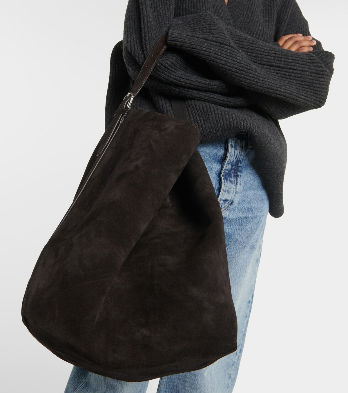 Toteme Suede tote bag