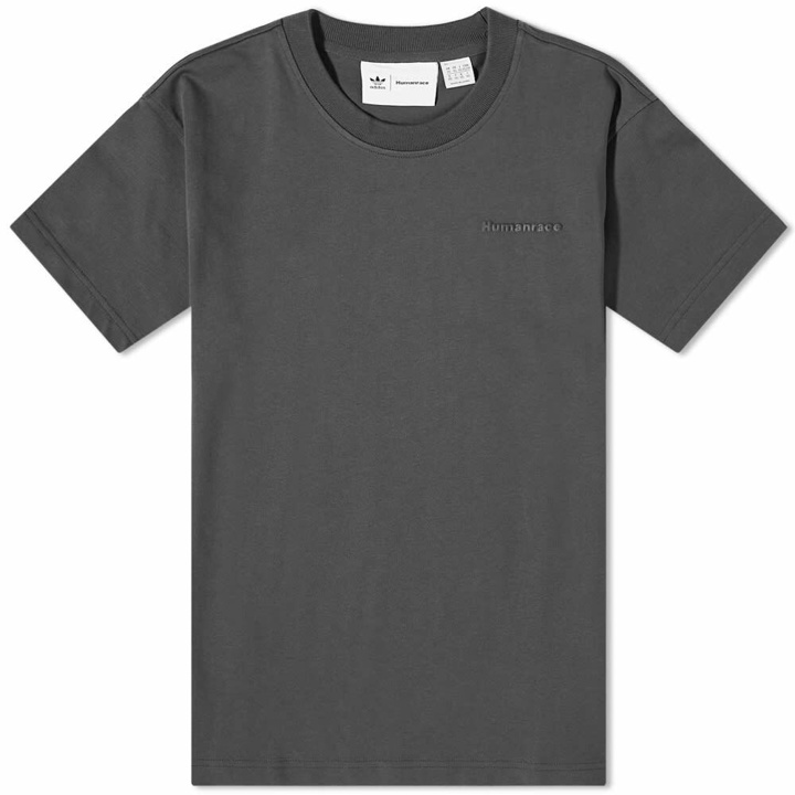 Photo: Adidas x Pharrell Williams Premium Basics T-Shirt in Night Grey