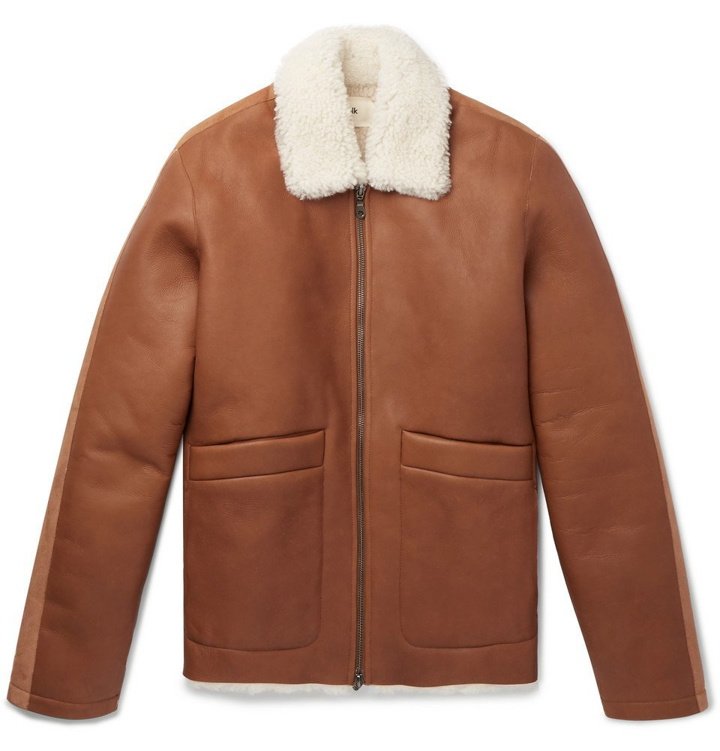 Photo: Folk - Shearling Jacket - Men - Brown