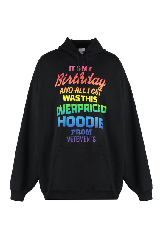 Photo: VETEMENTS Printed Hoodie