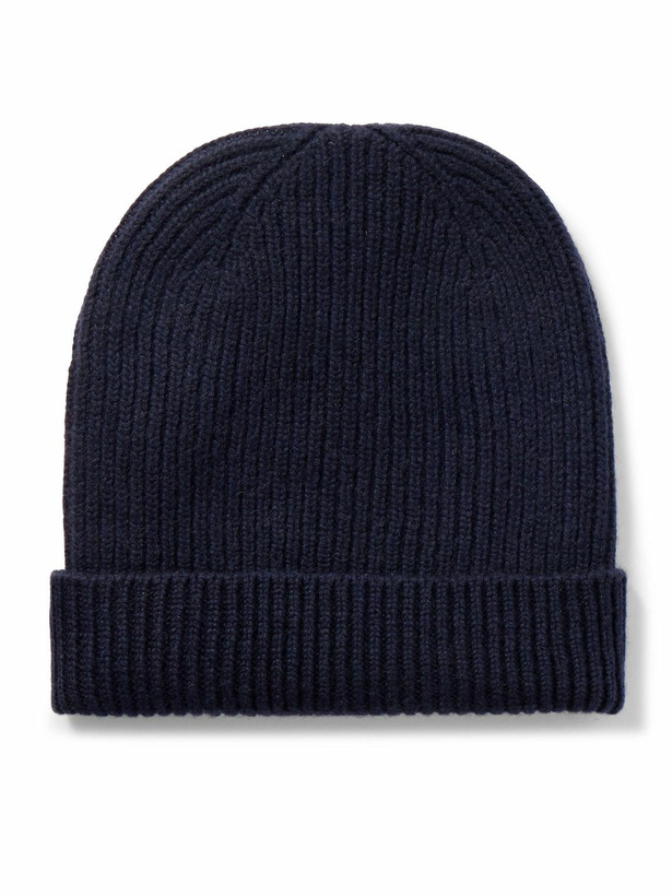Photo: William Lockie - Ribbed Cashmere Beanie