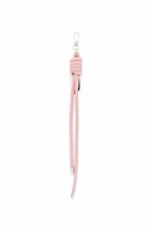 Diesel Knotted-straps charm in metal and PU - Charms and Keyrings - Unisex - Pink