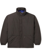 Acne Studios - Oversized Appliquéd Quilted Padded Canvas Jacket - Brown