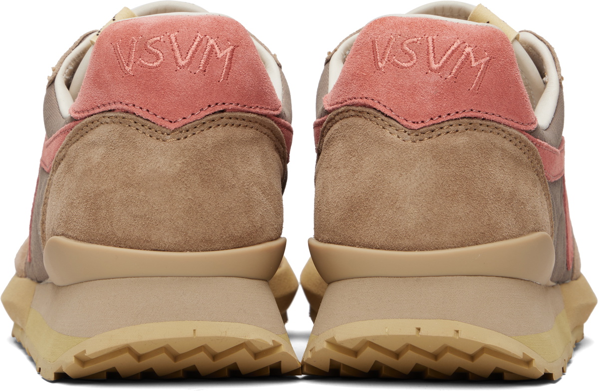 visvim Taupe & Pink FKT Runner Sneakers
