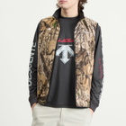 Descente Men's Allterrain x JJJJound Reversible Vest in Black/Charcoal