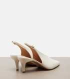 Chloé Leather slingback pumps