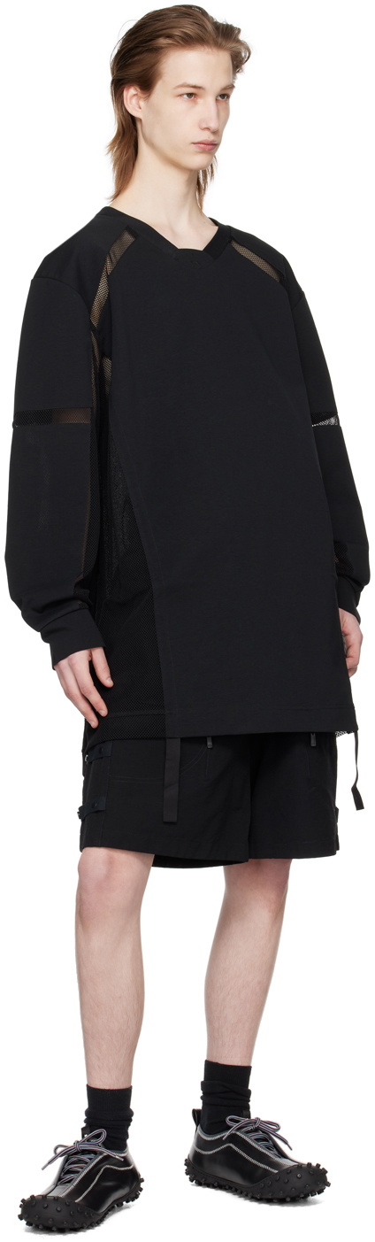 A. A. Spectrum Black Vanguard Long Sleeve T-shirt
