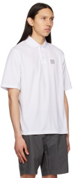 Manors Golf White 'The Course' Polo