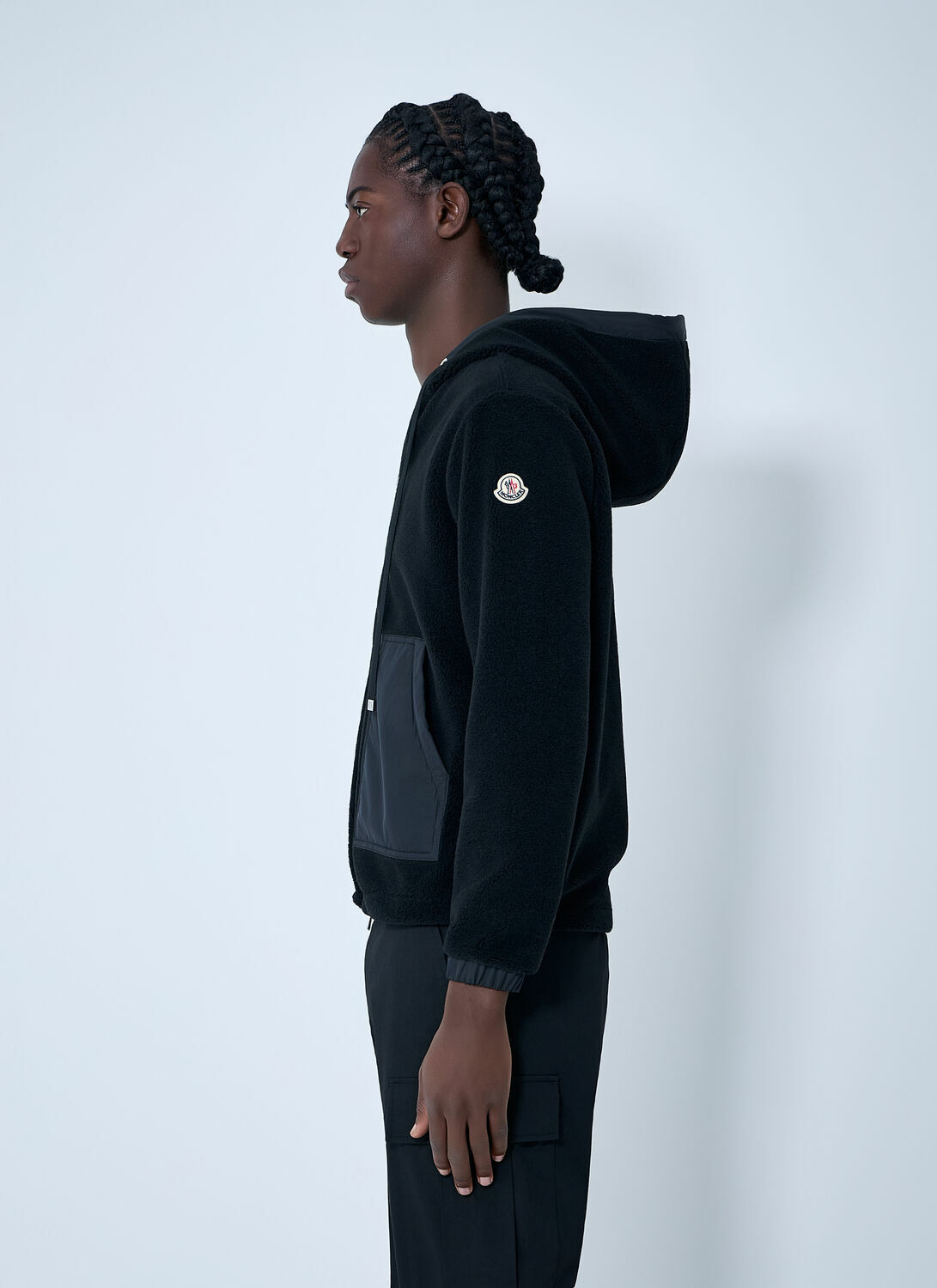 Moncler Teddy Zip-Up Cardigan