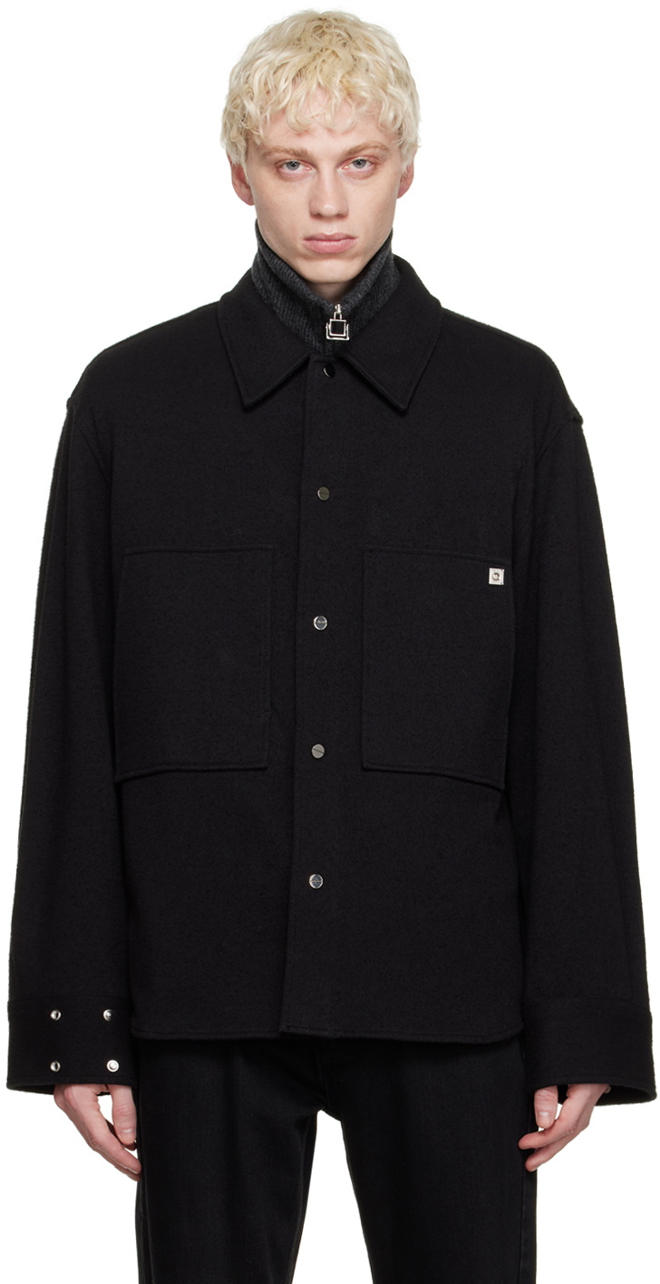 Wooyoungmi Black Pocket Shirt Wooyoungmi