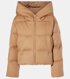 Max Mara The Cube Dalia camel hair puffer jacket
